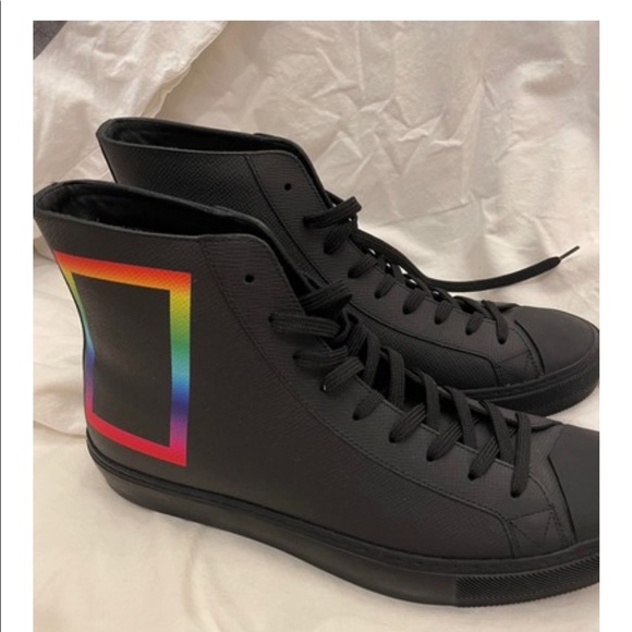 Louis Vuitton Tattoo Taiga Rainbow Men’s Shoes LV size 8.5